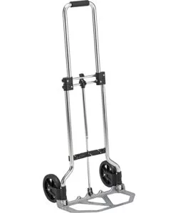 CARRELLO PIEGHEVOLE ESSENZA IN ALLUMINIO CON PORTATA MASSIMA DI 45 KG 39X37X96 CM