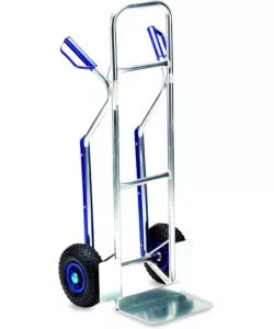 CARRELLO TRASPORTO PER PACCHI ESSENZA IN ALLUMINIO CON PORTATA MASSIMA 150 KG 48X49X117 CM