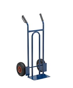 CARRELLO PER TRASPORTO UNIVERSALE CON RUOTE PNEUMATICHE E PORTATA MASSIMA DI 200 KG ESSENZA 48X52X110 CM