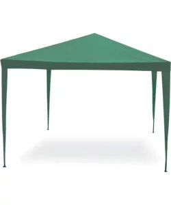 GAZEBO DA ESTERNO ESSENZA "FACILE" IN ACCIAIO COLORE VERDE 3X4 METRI