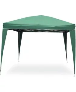GAZEBO DA ESTERNO ESSENZA "POP UP" PIEGHEVOLE COLORE VERDE, 3X3 METRI