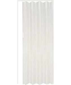 PORTA A SOFFIETTO DA INTERNO ESSENZA COLORE BIANCO VENATO 82X214 CM