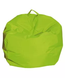 POUF ARMONIA "COMODONE" IN NYLON VERDE 65X65X62 CM