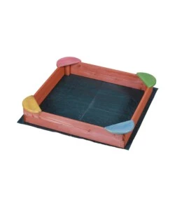 SABBIERA PER BAMBINI DA ESTERNO ESSENZA "FANTASY" IN LEGNO 100X100X17 CM