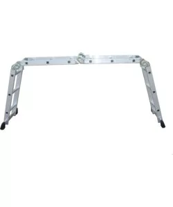 SCALA MULTIFUNZIONE ESSENZA "EVEREST 4X3" IN ALLUMINIO CON PORTATA MASSIMA 150 KG 27X35X92 CM