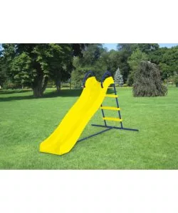 SCIVOLO PER BAMBINI DA ESTERNO ESSENZA GIALLO E BLU IN ACCIAIO E PLASTICA 185X95X105 CM