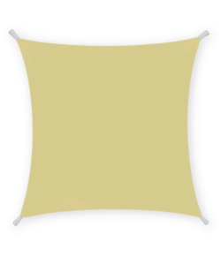 TENDA VELA DA ESTERNO QUADRATA OMBREGGIANTE ESSENZA IN POLIESTERE COLORE BEIGE 3X3 METRI