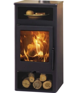 STUFA A LEGNA PANADERO "AURORA" GRIGIO 5,9 KW