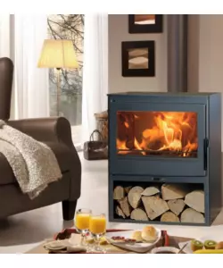 Stufa a legna Panadero "Vera" grigio 7,4 kW