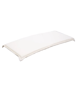 CUSCINO DA ESTERNO PER PANCHINA COLORE ECRU, 111X45XH2.5 CM