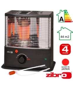 STUFA A COMBUSTIBILE LIQUIDO "ZIBRO RS-30" NERO 3 KW