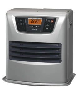 STUFA A COMBUSTIBILE LIQUIDO "ZIBRO LC-140" ARGENTO 4 KW