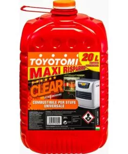 COMBUSTIBILE LIQUIDO "TOYOTOMI CLEAR", 20 LITRI