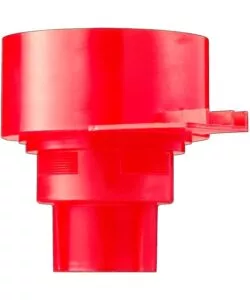 FILTRO COMBUSTIBILE ROSSO UNIVERSALE PER CARTUCCIA RICARICABILE, 10X11,5X8,6 CM