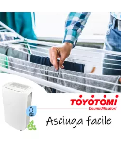 DEUMIDIFICATORE MOBILE "TD C 1412" CON DISPLAY LED, 10 LITRI
