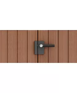 CASETTA DA GIARDINO KETER "DARWIN 6x8" IN EVOTECH+ COLORE MARRONE CON PORTA BATTENTE DOPPIA 190X244X221 CM