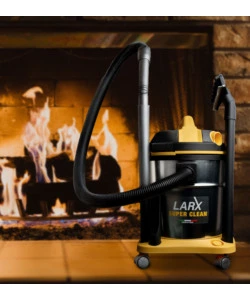 ASPIRATORE SOLIDI LIQUIDI ELETTRICO LARX "SUPER CLEAN" 1200W 20 LT 40 L/S