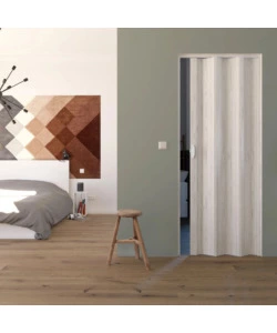 PORTA A SOFFIETTO DA INTERNO "MAYA" BIANCO 83X214 CM