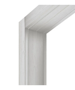 KIT TELAIO PER PORTE FORTE "MODULO" PINO BIANCO 110X220 CM