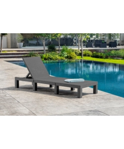 LETTINO PRENDISOLE "DAYTONA SUNLOUNGER" COLORE GRAFITE, 187,5X58X29 CM - KETER