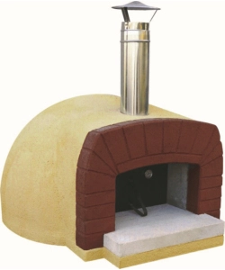 FORNO PER PIZZA LINEA VZ "ETNA" IN REFRATTARIO, 120X138X75/120 CM