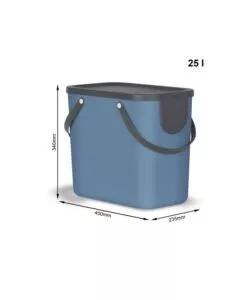 PATTUMIERA "ALBULA" BLU 25 LITRI