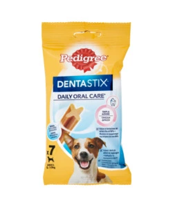 SNACK IGIENE ORALE PER CANI DI TAGLIA PICCOLA PEDIGREE "DENTASTIX", 7 PEZZI