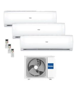 CLIMATIZZATORE HAIER TRENDY "H3U21TAAOUT" TRIALSPLIT E UNITÀ ESTERNA 9000 + 9000 + 9000 BTU