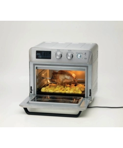 FRIGGITRICE E FORNO AD ARIA CALDA "AIRY" ACCIAIO, 25 LT - ARIETE