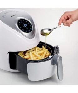 FRIGGITRICE AD ARIA CALDA "AIRY FRYER" BIANCA, 3,5 LT - ARIETE