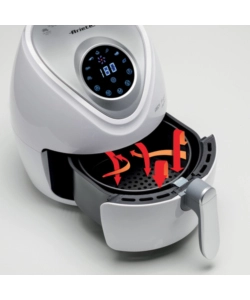 FRIGGITRICE AD ARIA CALDA "AIRY FRYER" BIANCA, 3,5 LT - ARIETE