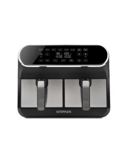 FRIGGITRICE FORNO AD ARIA CALDA "FRIGGISANO DUO" NERA, 8 LT