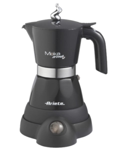 MOKA ELETTRICA "AROMA" NERA ARIETE, 400W