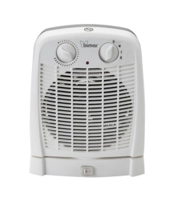 TERMOVENTILATORE DA TAVOLO OSCILLANTE BIMAR "HF 195" BIANCO 2000 W