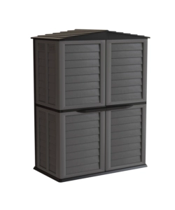 CASETTA DA ESTERNO IN RESINA ARTPLAST "GARDEN SHED" ANTRACITE 151X83X198 CM