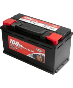 BATTERIA AUTO 100AH 12V 770A POLO POSITIVO DESTRO CASSETTA L5