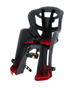 SEGGIOLINO POSTERIORE BICI TATOO GRIGIO SCURO - BELLELLI