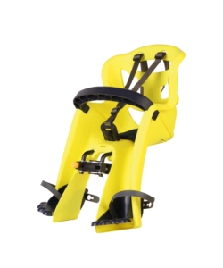 SEGGIOLINO PER BICI ANTERIORE BELLELLI "TATOO PLUS" GIALLO, PORTATA MASSIMA 15 KG