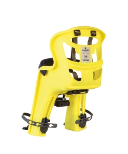 SEGGIOLINO PER BICI ANTERIORE BELLELLI "TATOO PLUS" GIALLO, PORTATA MASSIMA 15 KG