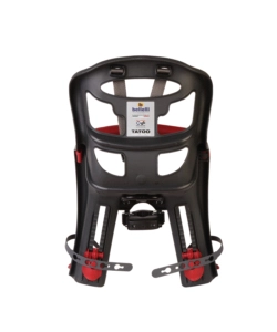 SEGGIOLINO POSTERIORE BICI TATOO PLUS GRIGIO SCURO - BELLELLI