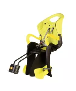 SEGGIOLINO BICI POSTERIORE BELLELLI "TIGER" GIALLO, PORTATA MASSIMA 22 KG