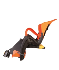 SEGGIOLINO BICI POSTERIORE BELLELLI "TIGER" ARANCIONE PORTATA MASSIMA 22 KG