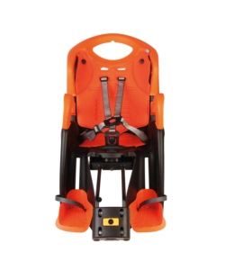 SEGGIOLINO BICI POSTERIORE BELLELLI "TIGER" ARANCIONE PORTATA MASSIMA 22 KG