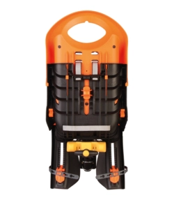 SEGGIOLINO BICI POSTERIORE BELLELLI "TIGER" ARANCIONE PORTATA MASSIMA 22 KG