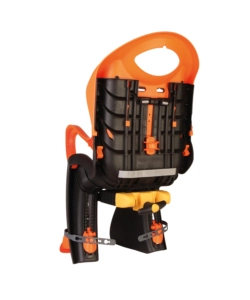 SEGGIOLINO BICI POSTERIORE BELLELLI "TIGER" ARANCIONE PORTATA MASSIMA 22 KG
