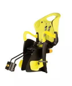 SEGGIOLINO BICI POSTERIORE BELLELLI "TIGER" GIALLO, PORTATA MASSIMA 22 KG