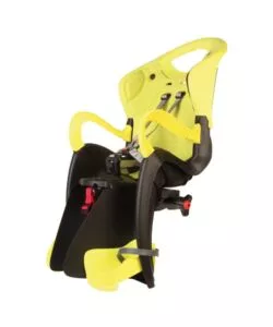 SEGGIOLINO POSTERIORE BELLELLI "TIGER CLAMP" GIALLO, PORTATA MASSIMA 22 KG