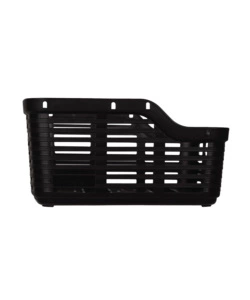 CESTINO POSTERIORE PER BICICLETTA BELLELLI "ZIGZAG" NERO, 38X33X19 CM
