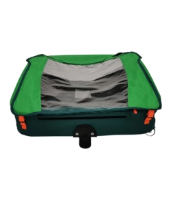 RIMORCHIO PASSEGGINO BICI BELLELLI "TRAILBLAZER" 2 IN 1 VERDE CHIARO, 41 KG