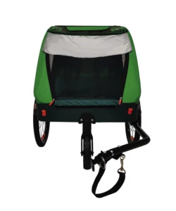 RIMORCHIO PASSEGGINO BICI BELLELLI "TRAILBLAZER" 2 IN 1 VERDE CHIARO, 41 KG